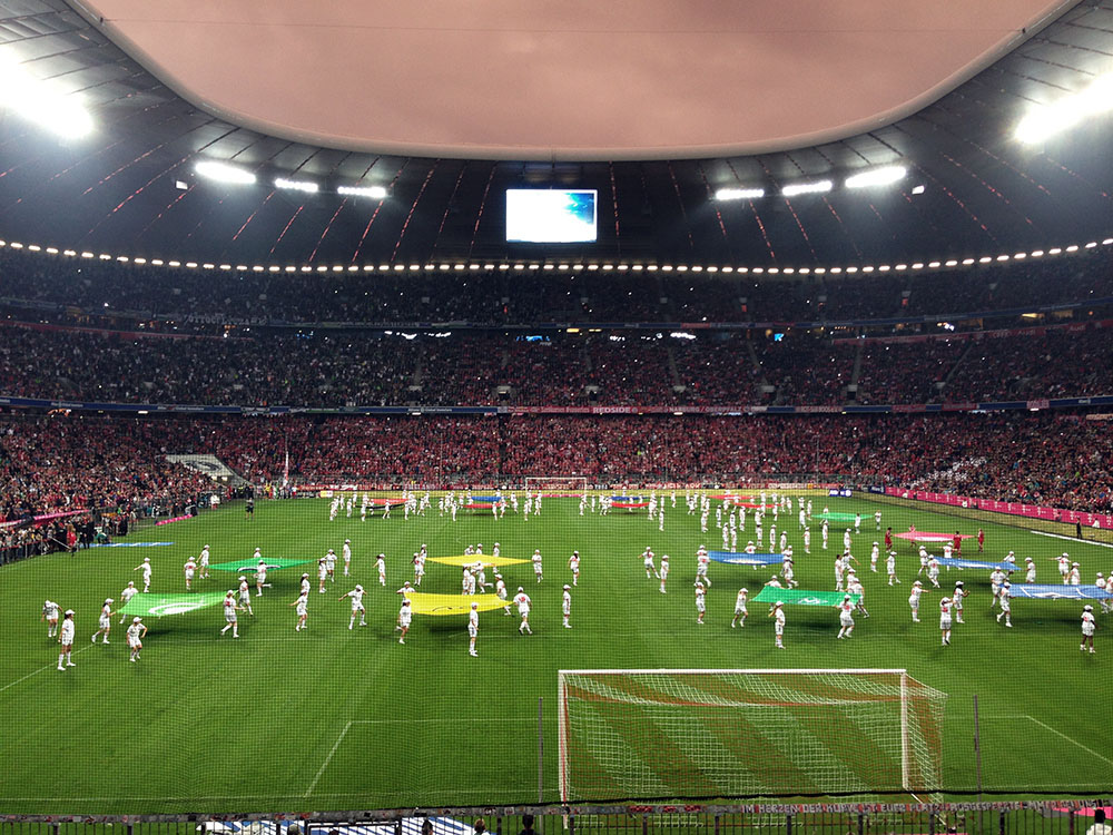 Saisonauftakt FC Bayern Gladbach 2013