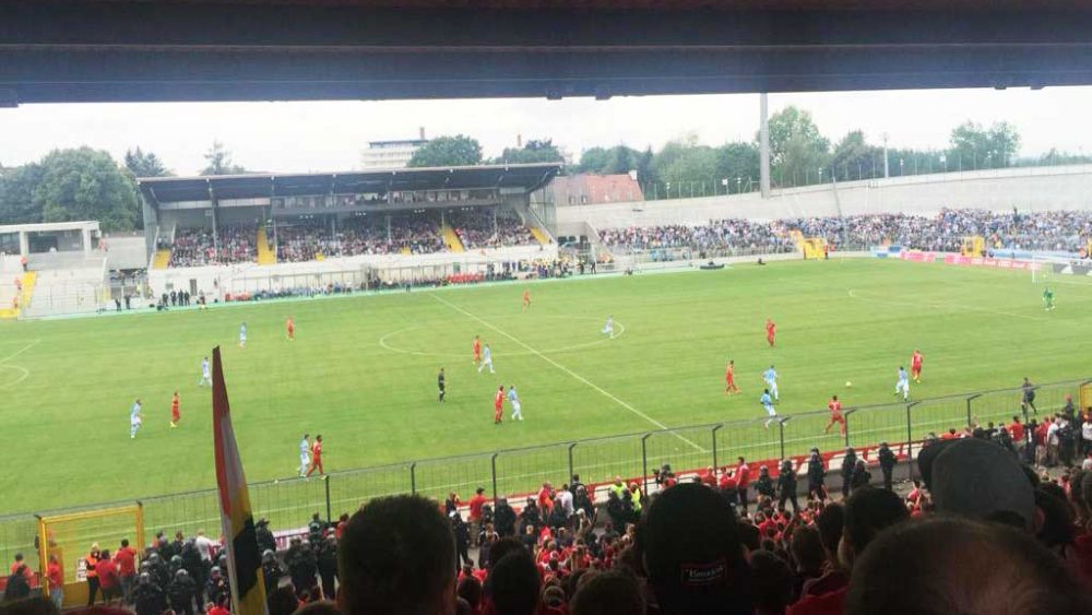 TSV 1860 München II - FC Bayern Amateure, Derby, August 2015, 0:0, C: @Finn_Clausen