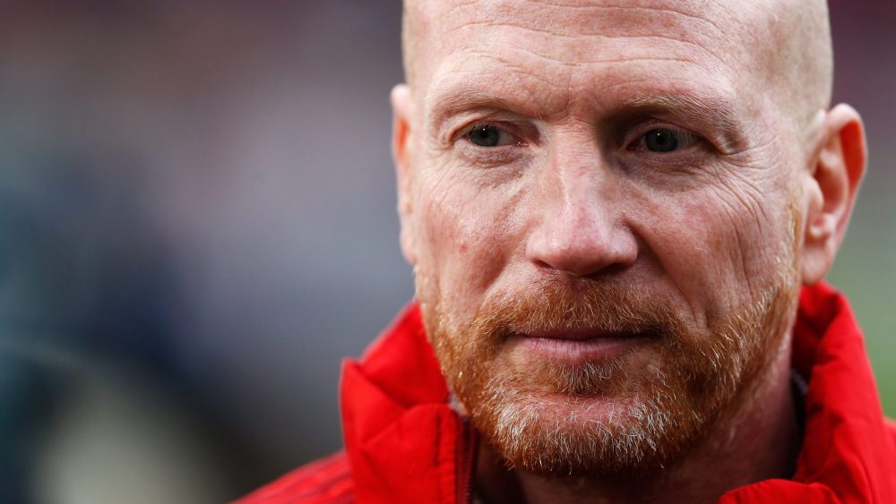 COLOGNE, GERMANY - MARCH 19: Matthias Sammer, Sporting director of FC Bayern Munich looks on during the Bundesliga match between 1. FC Koeln and FC Bayern Muenchen held at RheinEnergieStadion on March 19, 2016 in Cologne, Germany.