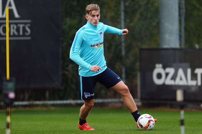Sinan Kurt wants to have his breakthrough at Hertha BSC.(Photo: Alex Grimm / Bongarts / Getty Images)
