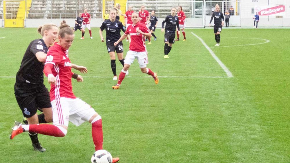 Simone Laudehr, FC Bayern München Frauen - MSV Duisburg, 29.10.16, Grünwalder Stadion, 3:1 (1:0)