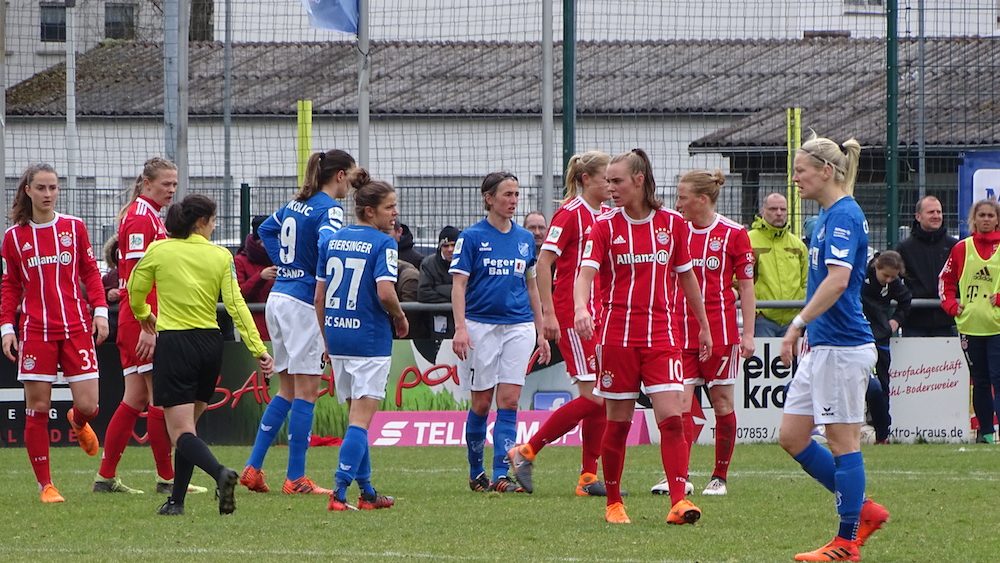 SC Sand vs. FC Bayern München Frauen, 0:4, © Andi Wimmer