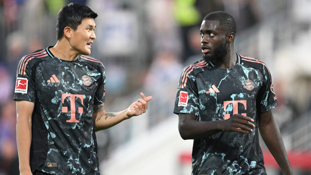 Minjae Kim und Dayot Upamecano