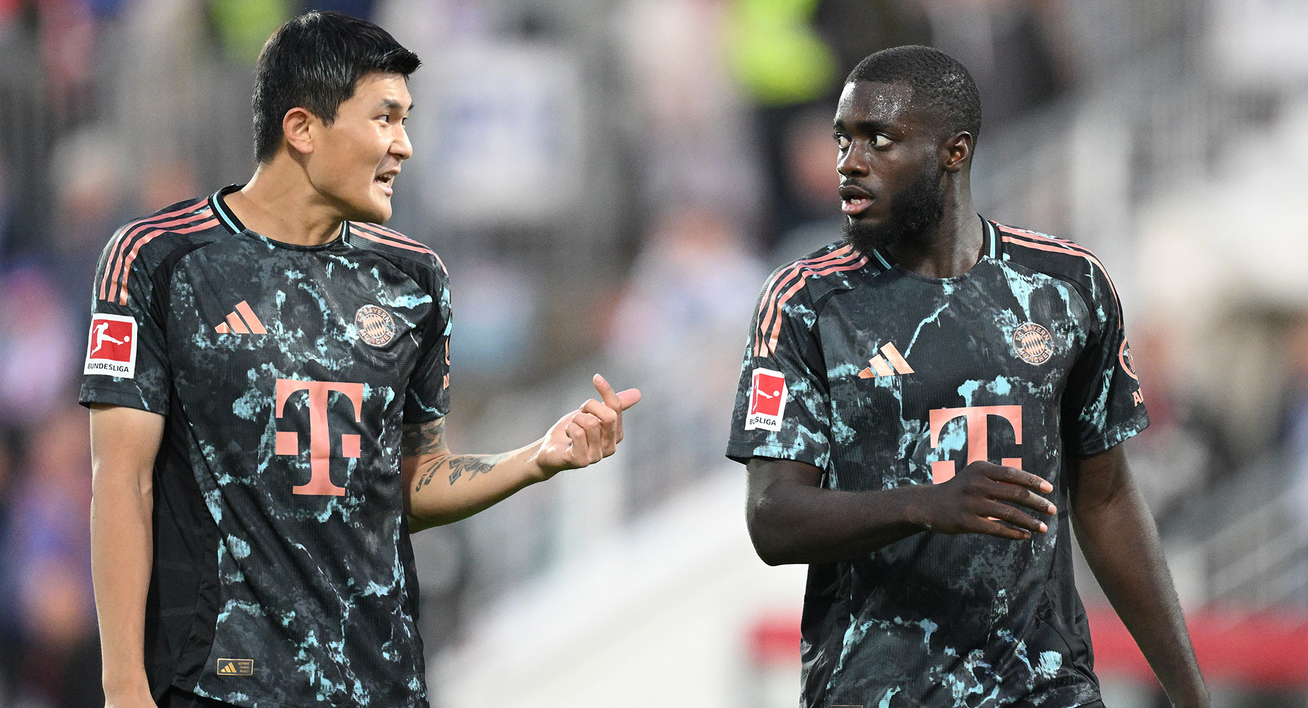 Minjae Kim und Dayot Upamecano