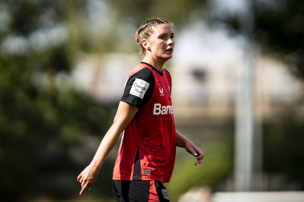 Fest eingeplant beim FC Bayern: Karólína Lea Vilhjálmsdóttir, aktuell an Bayer 04 Leverkusen ausgeliehen.