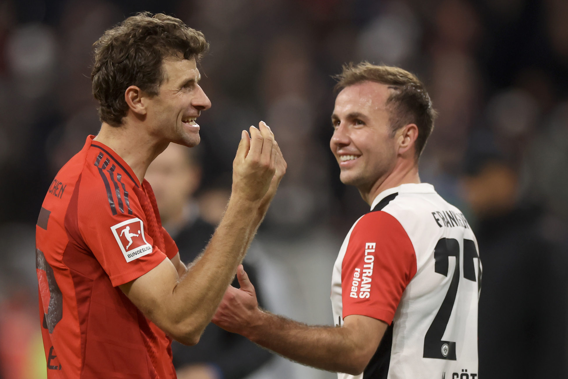 Thomas Müller beim Unentschieden in Frankfurt