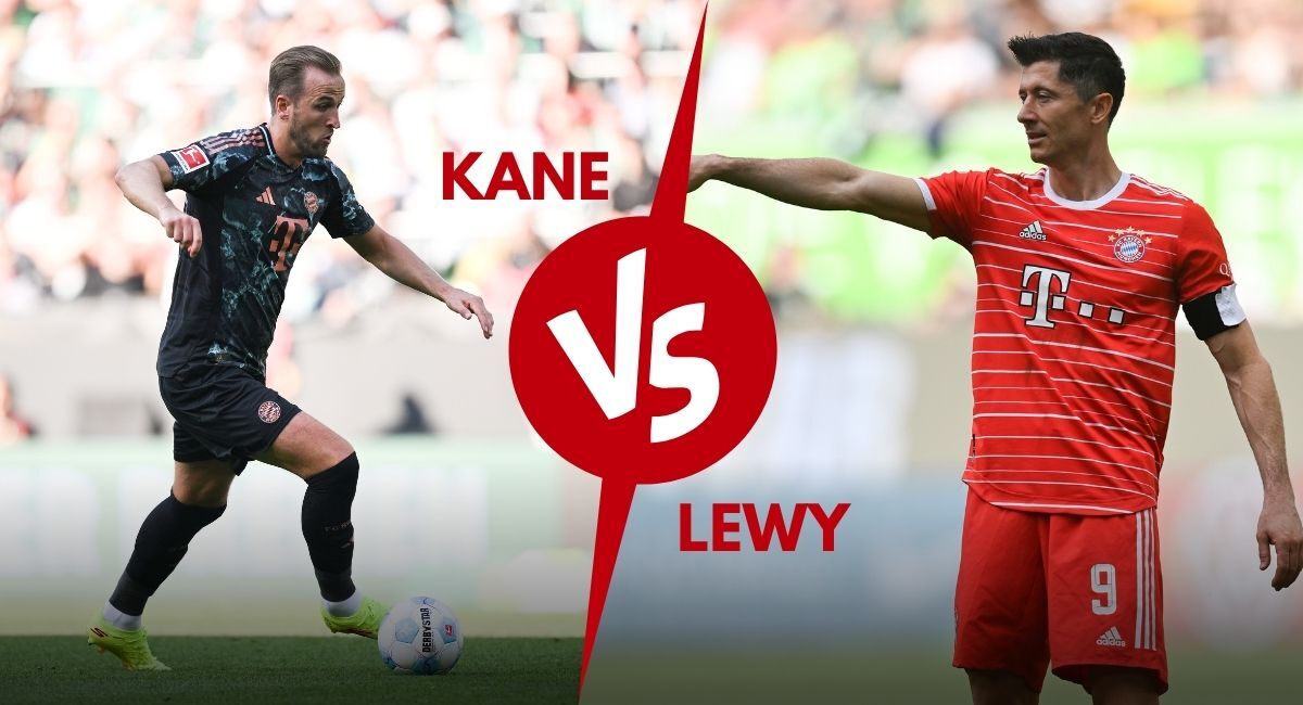 Harry Kane vs. Robert Lewandowski: Wer ist der bessere Stürmer im Trikot des FC Bayern?