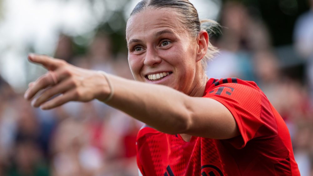 FC Bayern Frauen: Sieg gegen Köln, im Bild: Klara Bühl