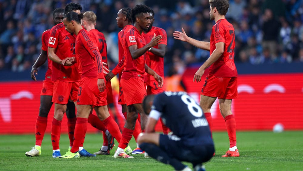 Der FC Bayern schlägt den VfL Bochum in der Bundesliga.