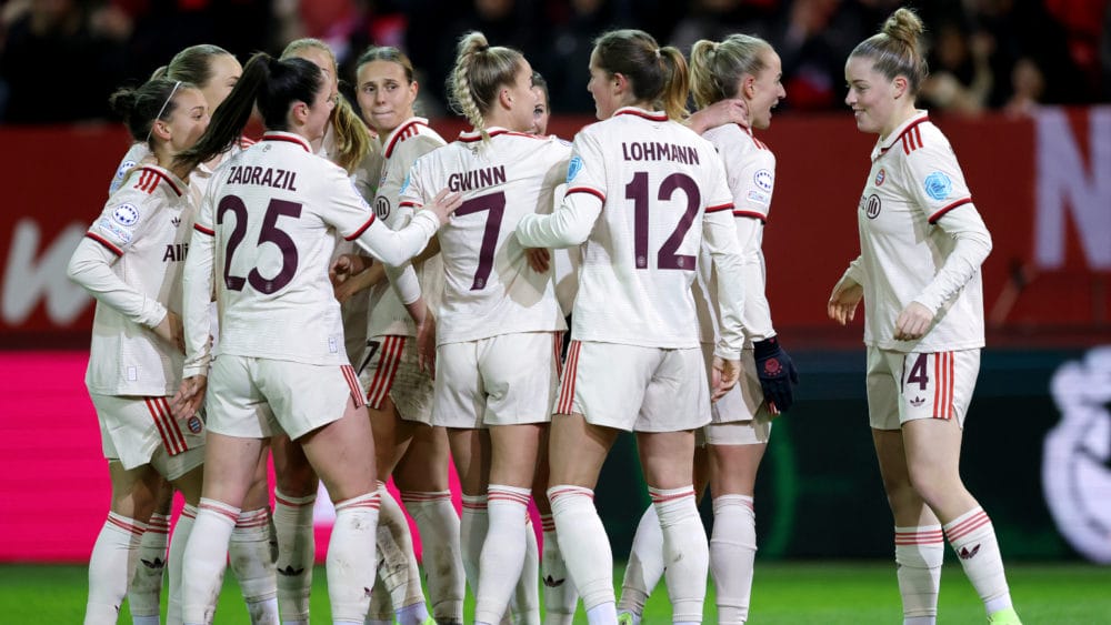 FC Bayern Frauen siegreich gegen Juventus Turin in der Champions League