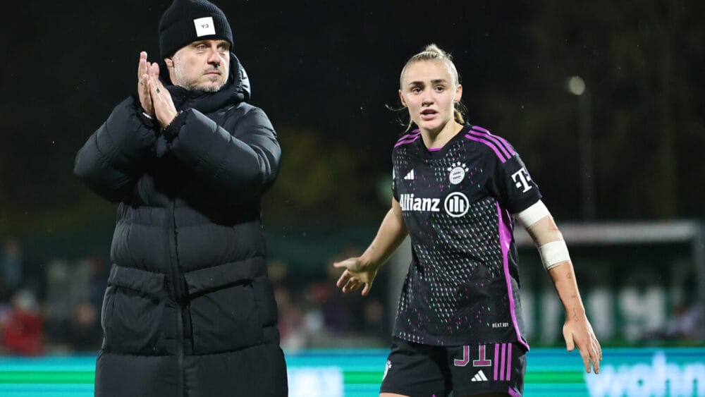 Alexander Straus and Georgia Stanway FC Bayern München