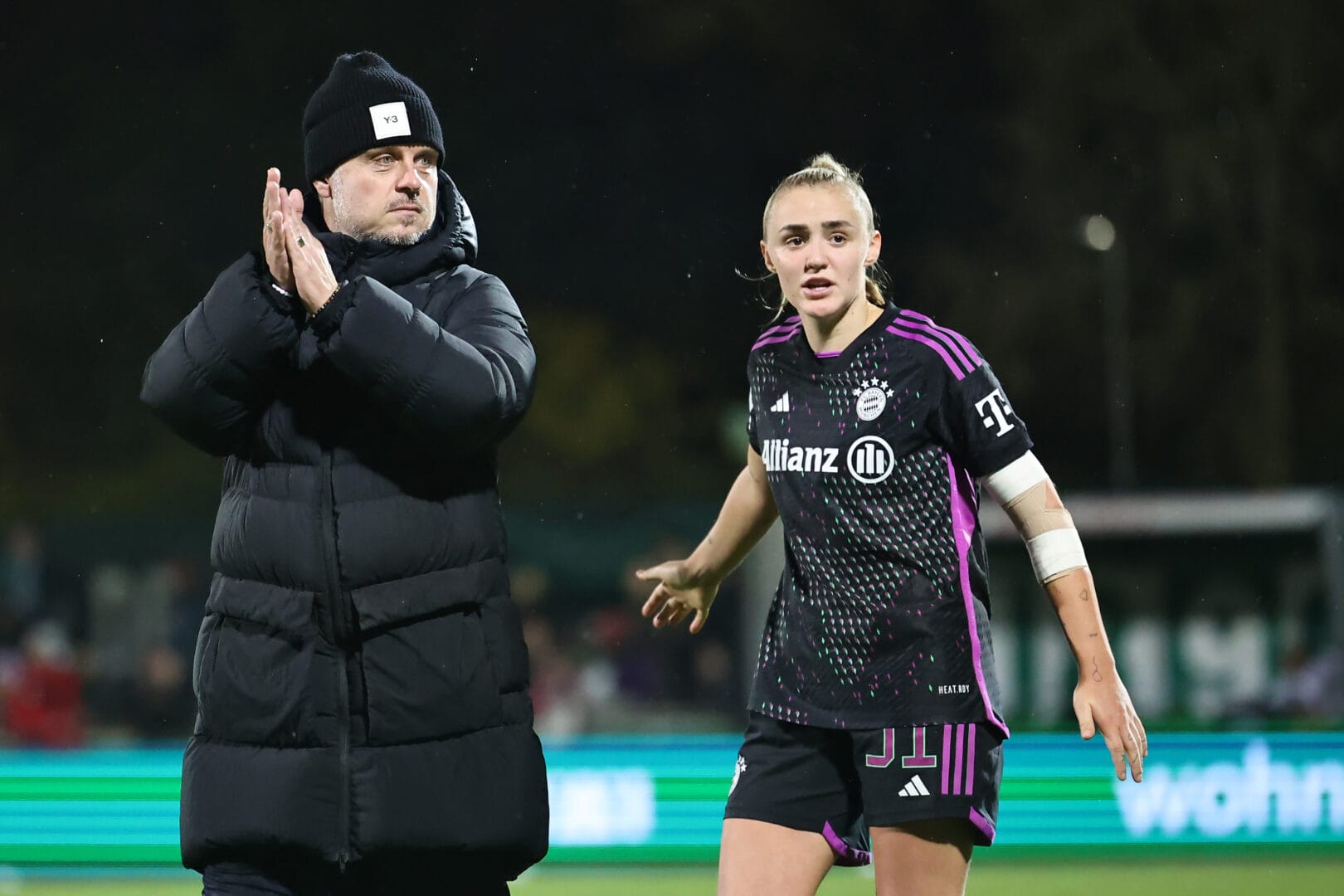 Alexander Straus and Georgia Stanway FC Bayern München