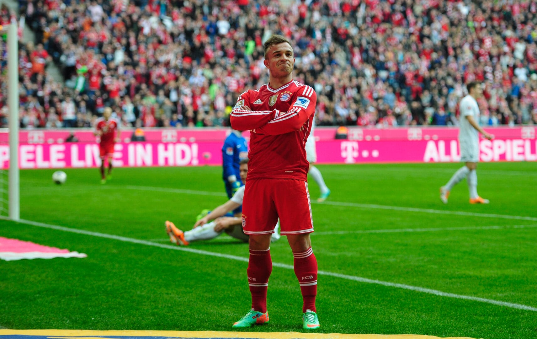 Xherdan Shaqiri im Dress des FC Bayern