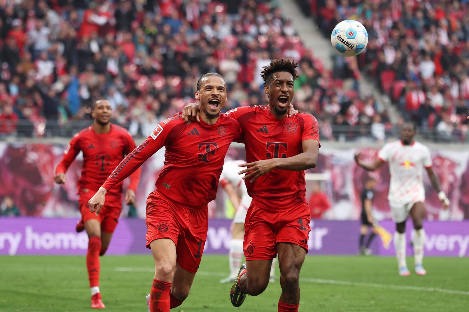 Leroy Sané und Kingsley Coman (FC Bayern)