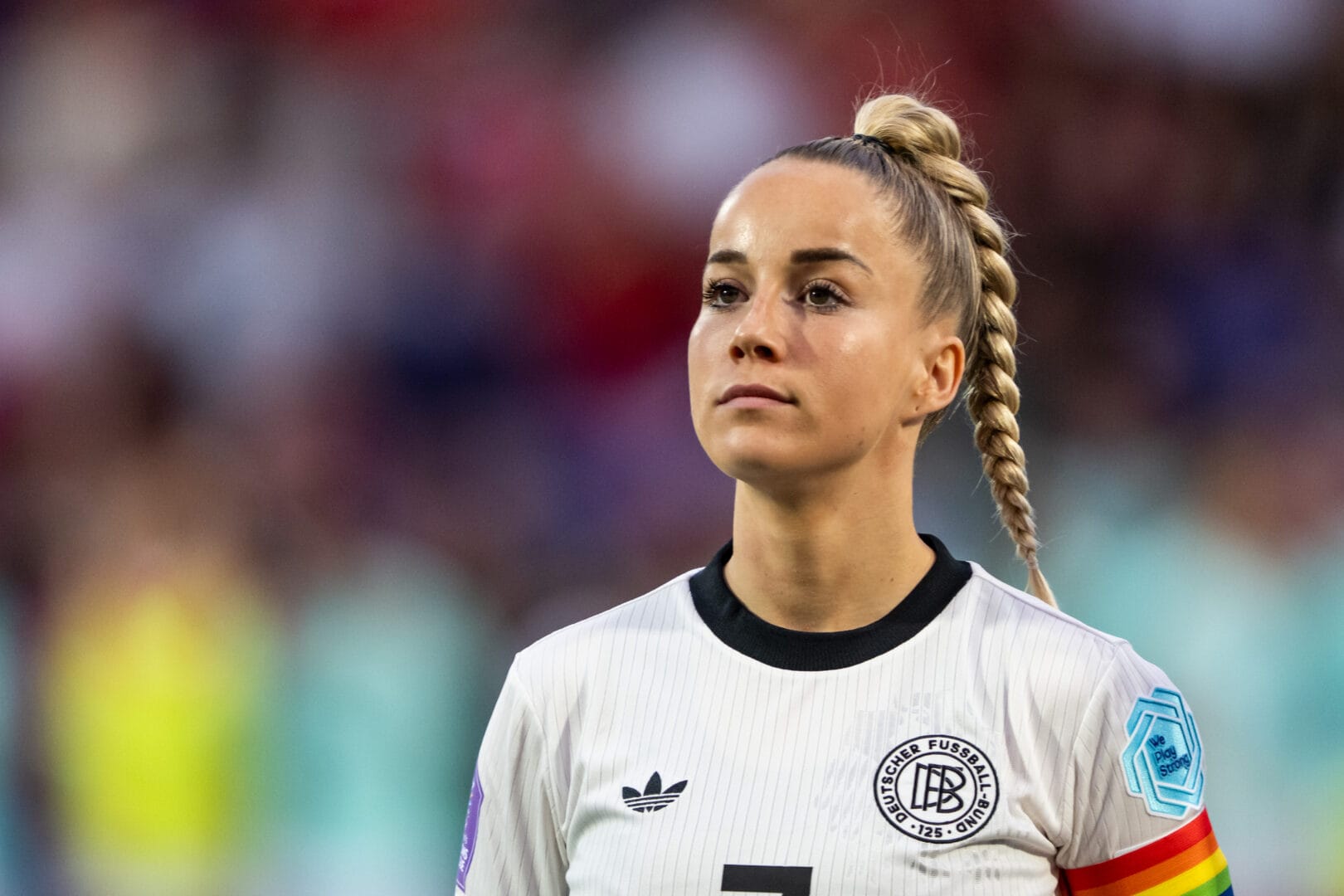 Giulia Gwinn (FC Bayern) will bei der EM 2025 den Titel