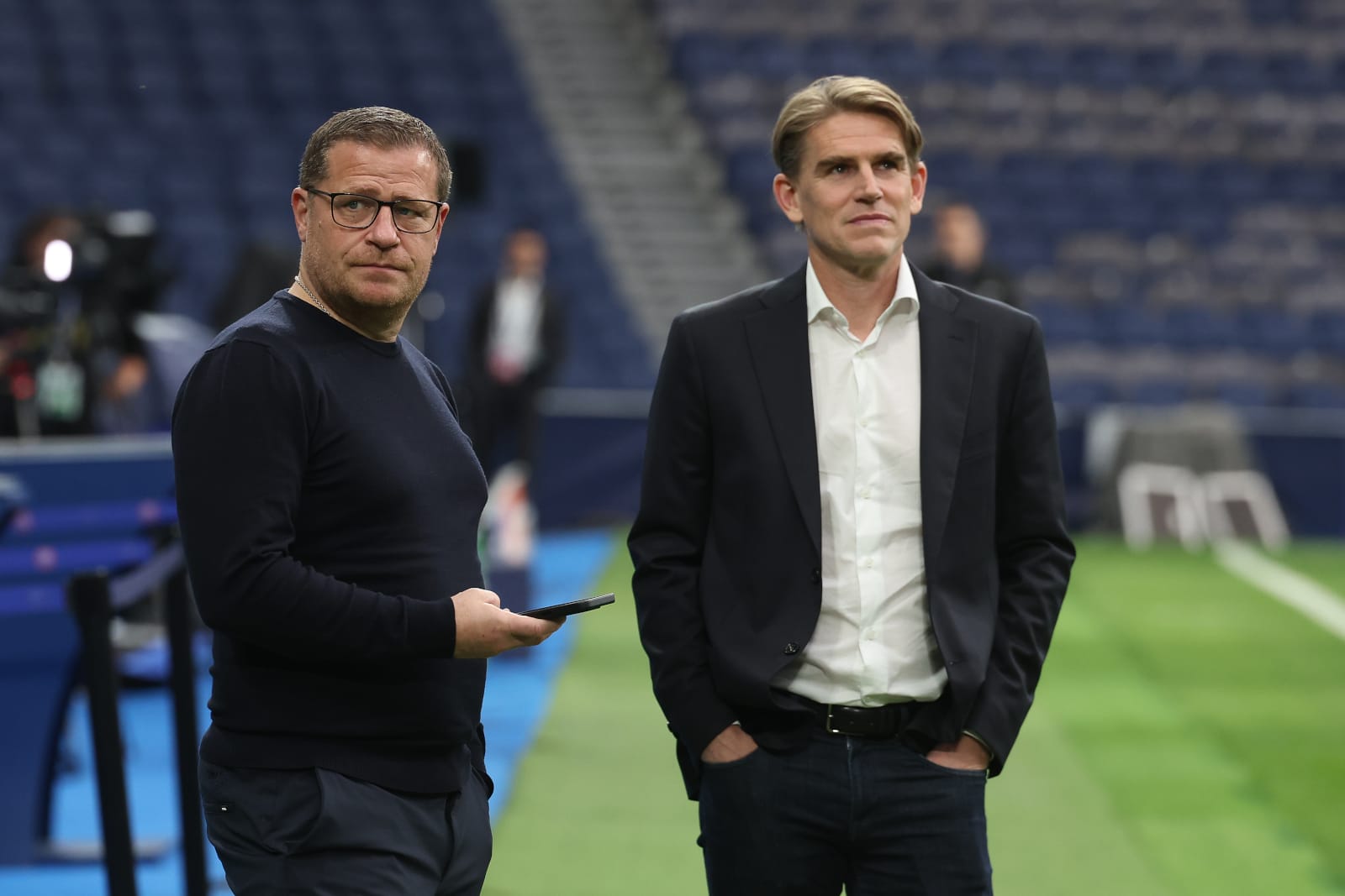 Max Eberl und Christoph Freund (FC Bayern) arbeiten zurzeit an einigen Transfers