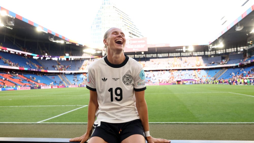 Klara Bühl bei der EM 2025 (DFB-Frauen)