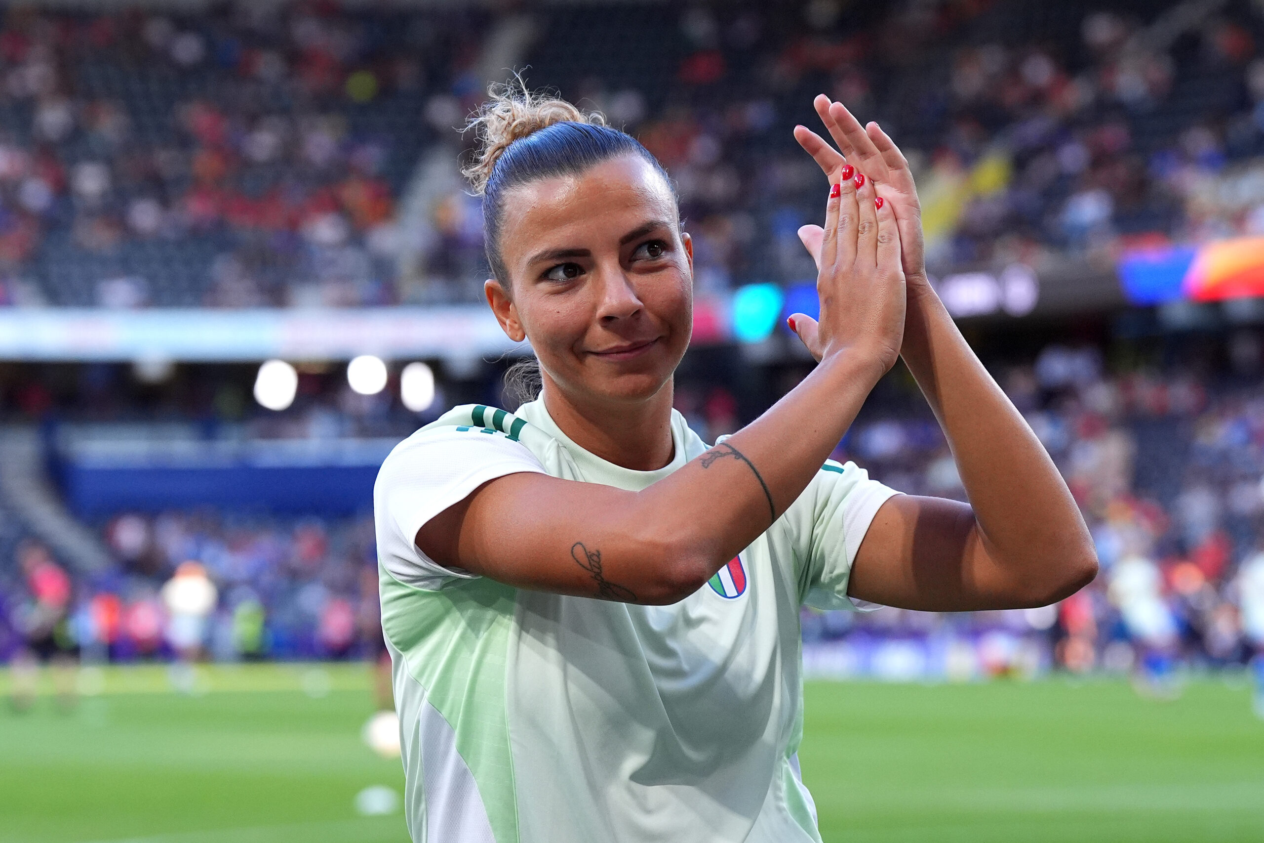 Arianna Caruso (FC Bayern) spricht im Interview über die vergangene Europameisterschaft und ihre Ziele mit dem FC Bayern