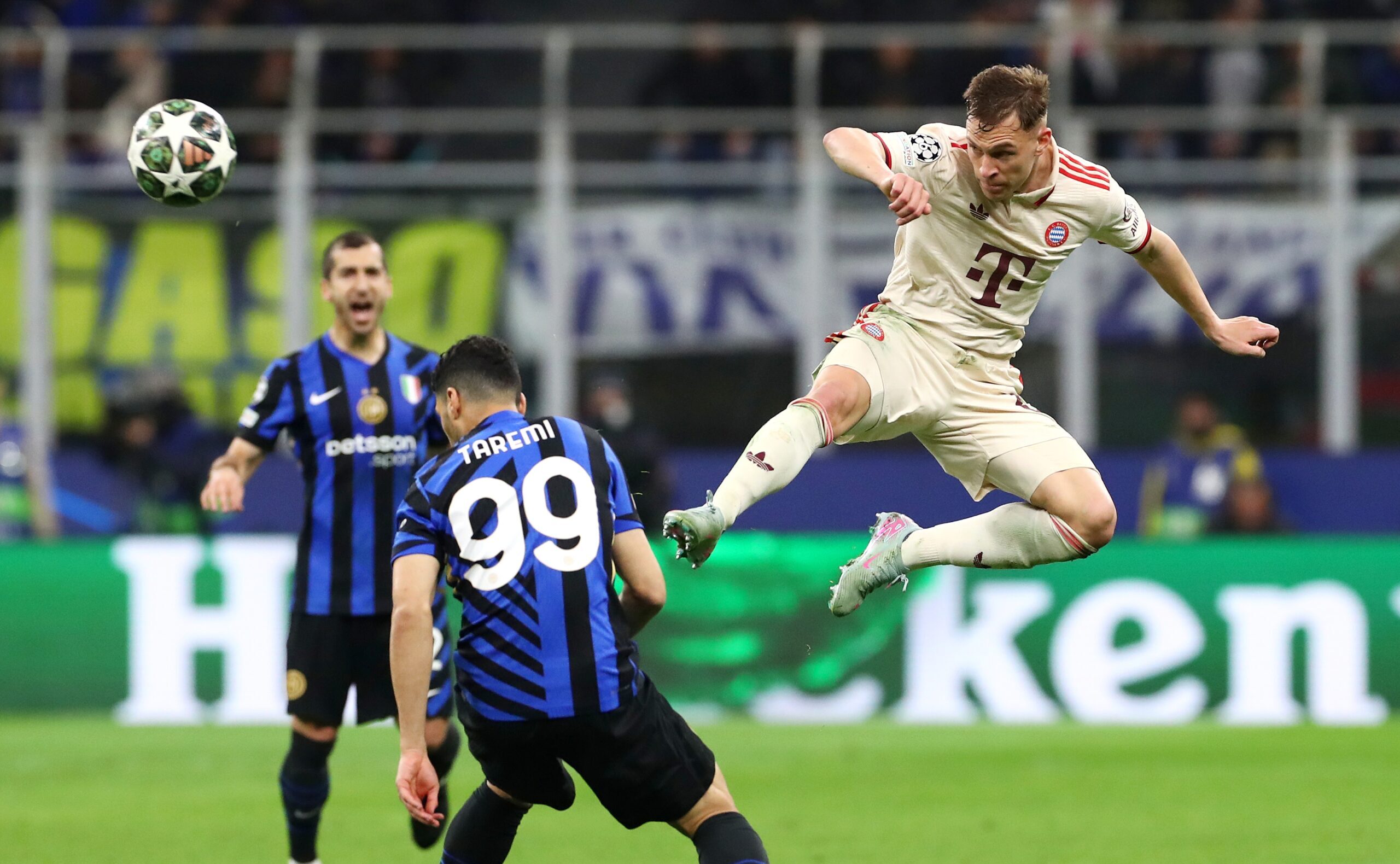 Joshua Kimmich vom FC Bayern will in der Champions League hoch hinaus