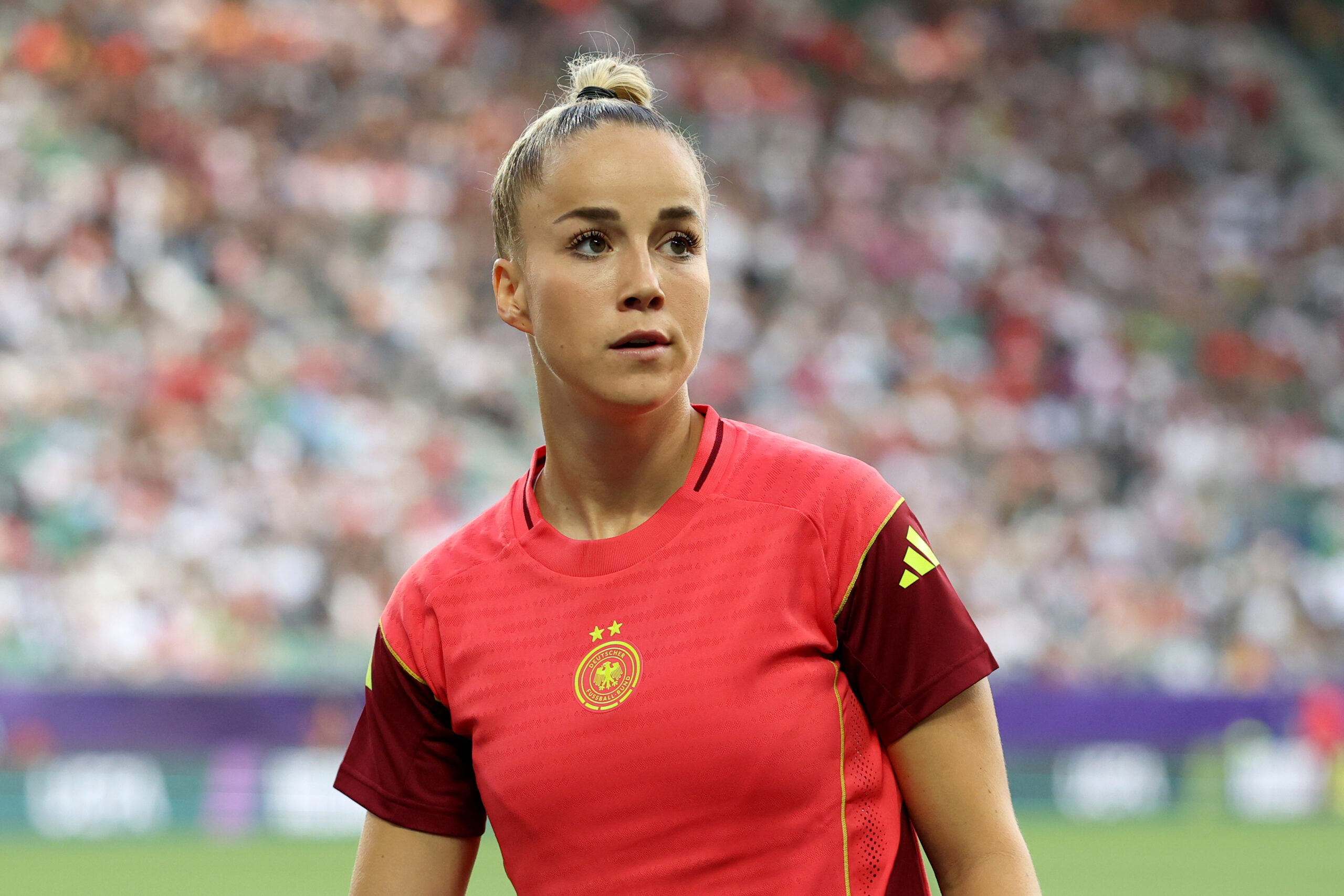 Giulia Gwinn vom FC Bayern könnte ihr Saisondebüt geben