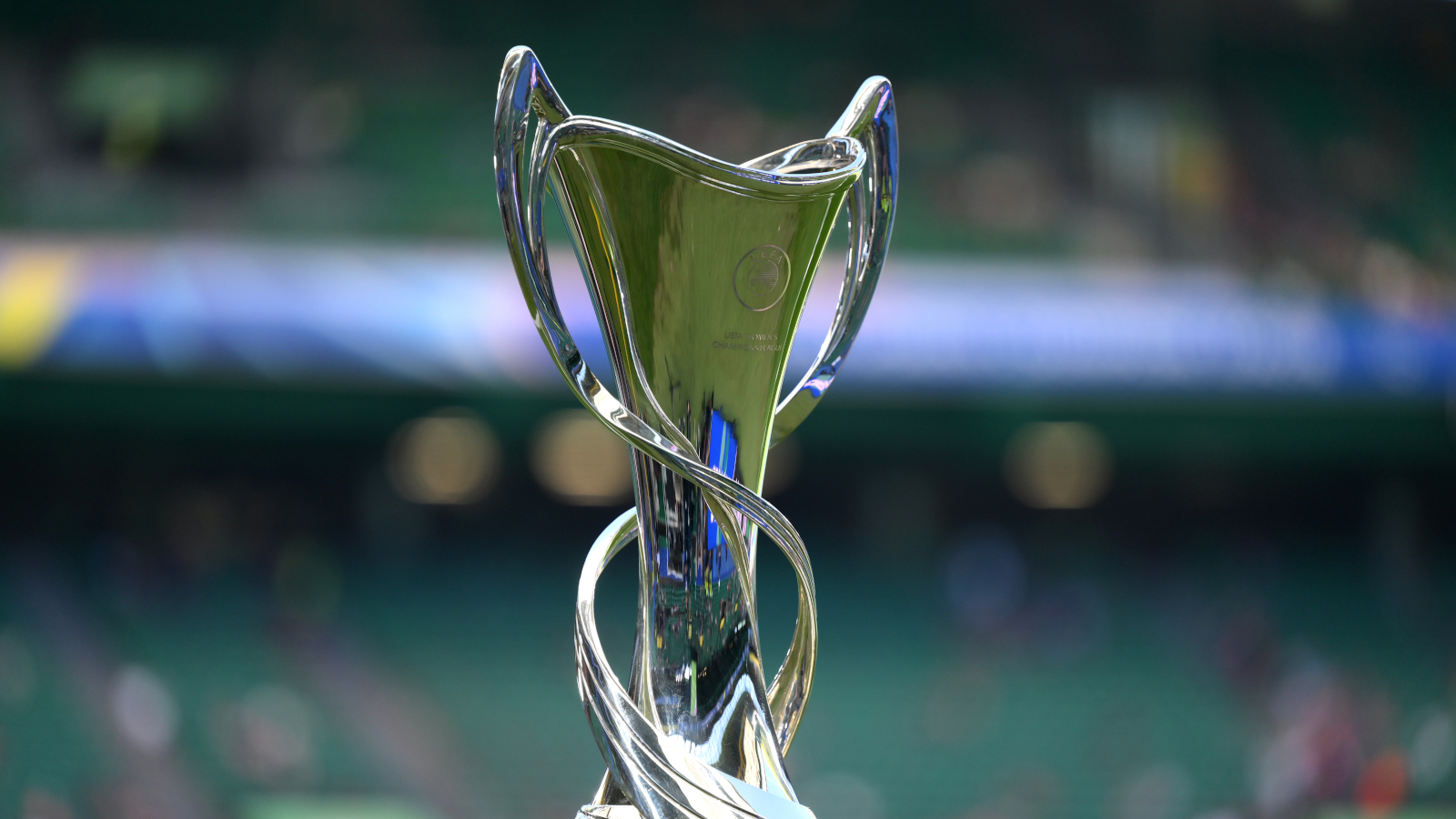 Die Trophäe der Champions League bei den Frauen