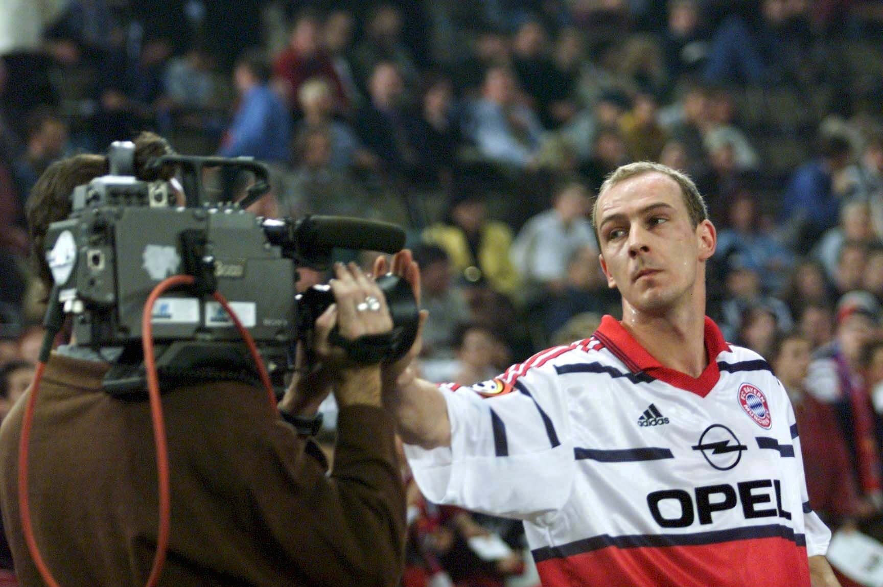 Der FC Bayern mit Mario Bassler beim DFB Hallenmasters.