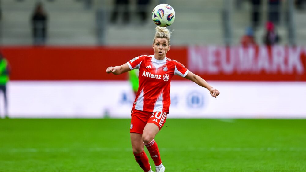 Linda Dallmann (FC Bayern) erzielte gegen die SGS Essen das 2:0.