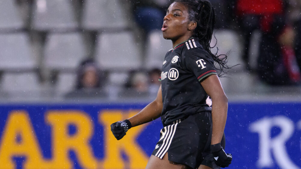 Edna Imade (FC Bayern) köpfte die Bayern in Führung
