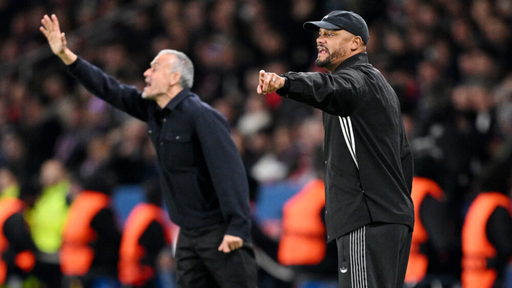 Vincent Kompany und Luis Enrique vor dem Champions -League-Duell zwischen dem FC Bayern München und Paris Saint Germain