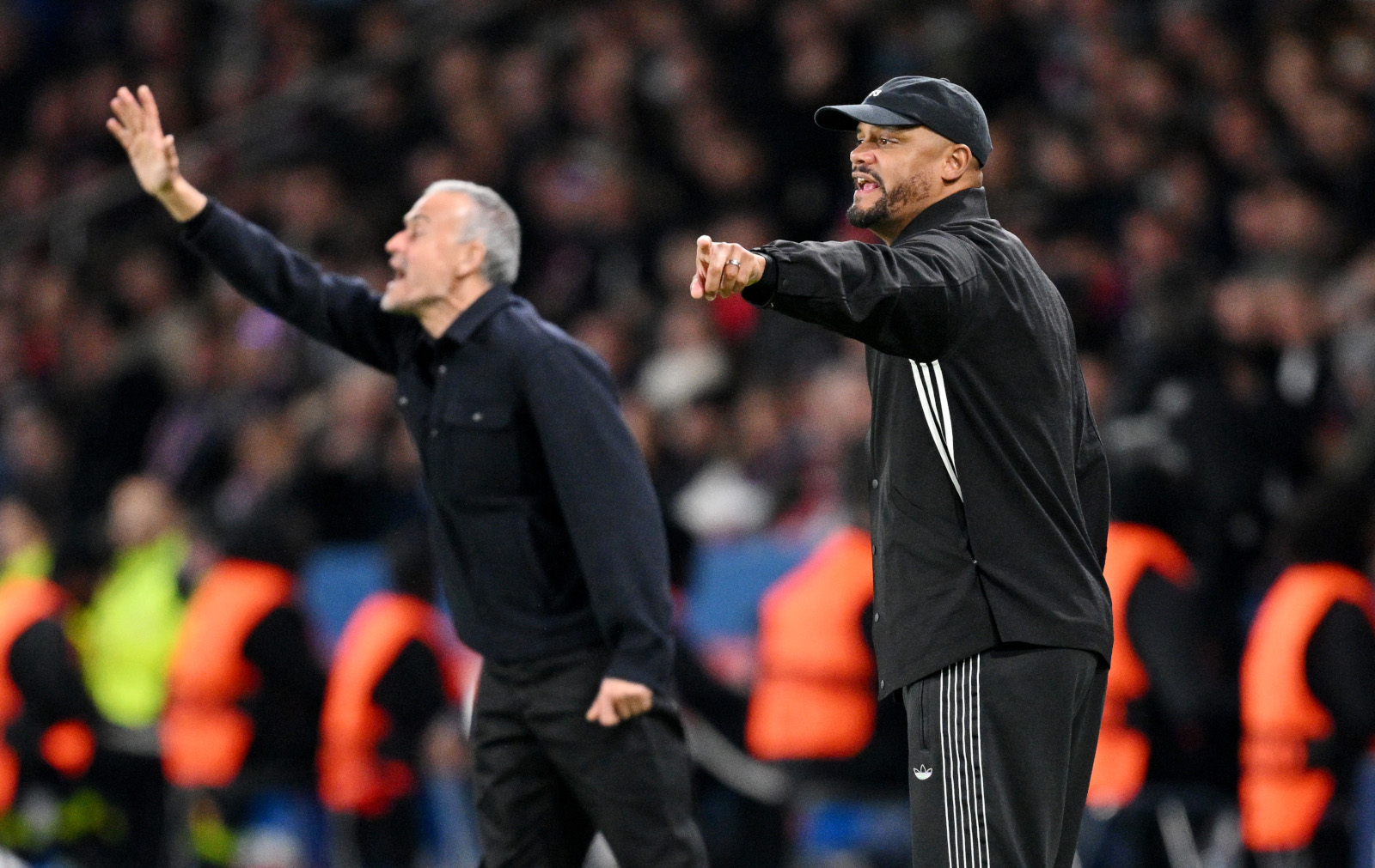Vincent Kompany und Luis Enrique vor dem Champions -League-Duell zwischen dem FC Bayern München und Paris Saint Germain