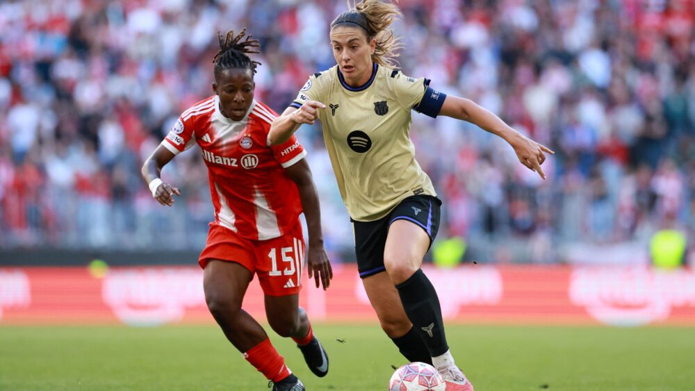 Die FC Bayern Frauen erkämpfen sich ein Remis gegen den FC Barcelona