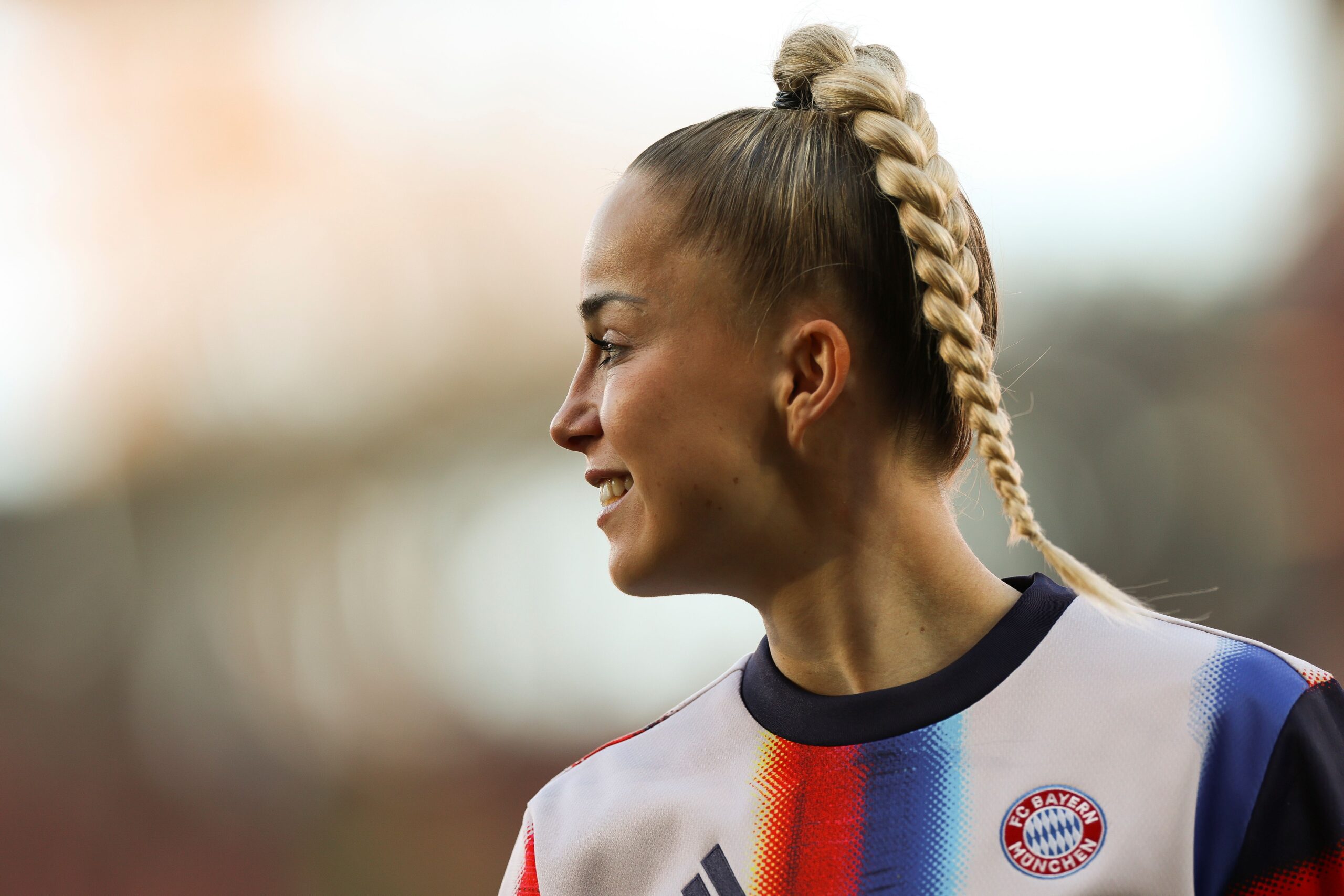 Giulia Gwinn vom FC Bayern konnte in dieser Saison das Double gewinnen
