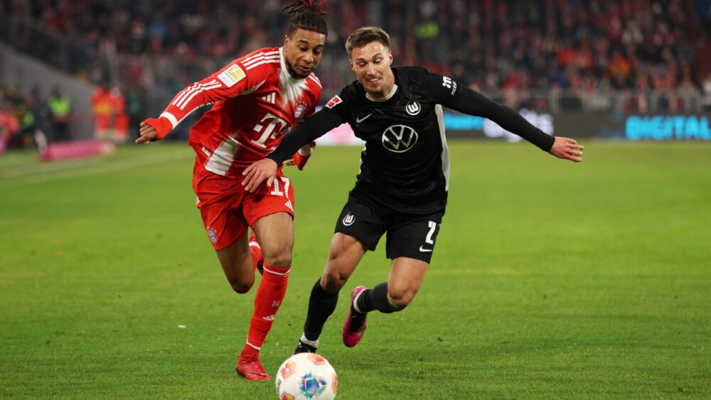 Der FC Bayern ist am Samstagabend in Wolfsburg zu Gast