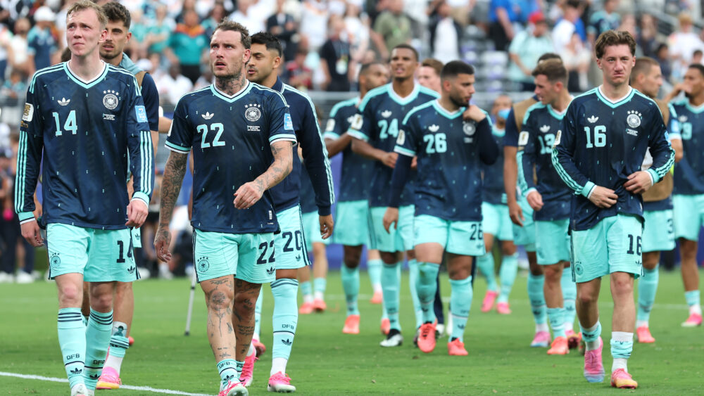Das DFB-Team enttäuscht nach der Niederlage gegen Ecuador bei der WM 2026