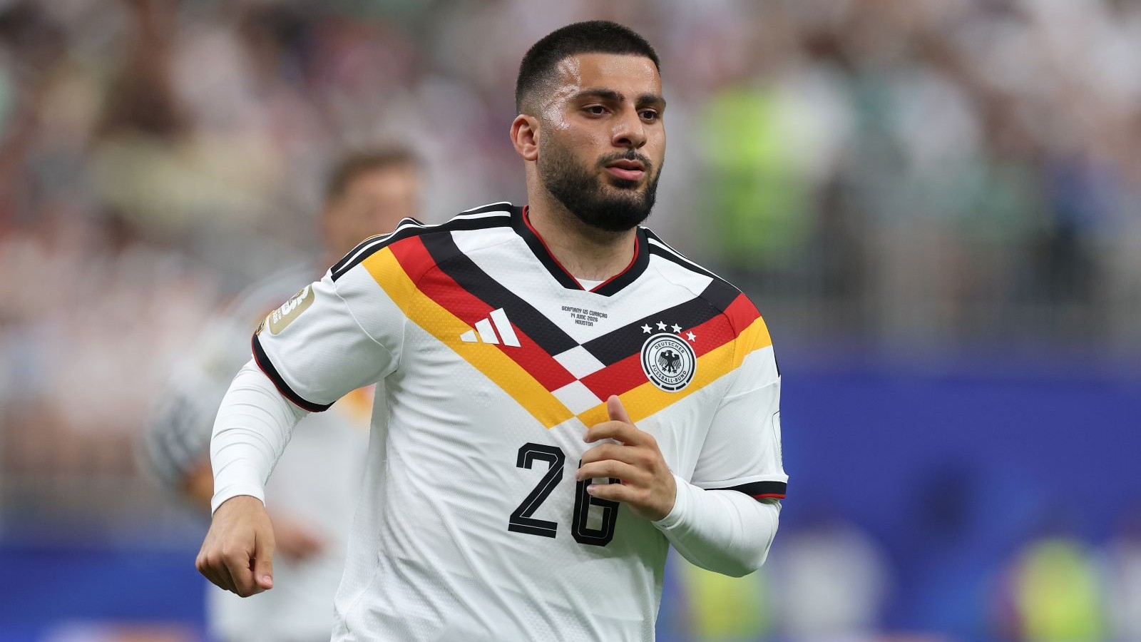 Deniz Undav (DFB-Team) im Deutschland-Trikot.