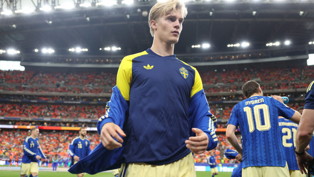 Lucas Bergvall (Schweden) wird mit dem FC Bayern in Verbindung gebracht.