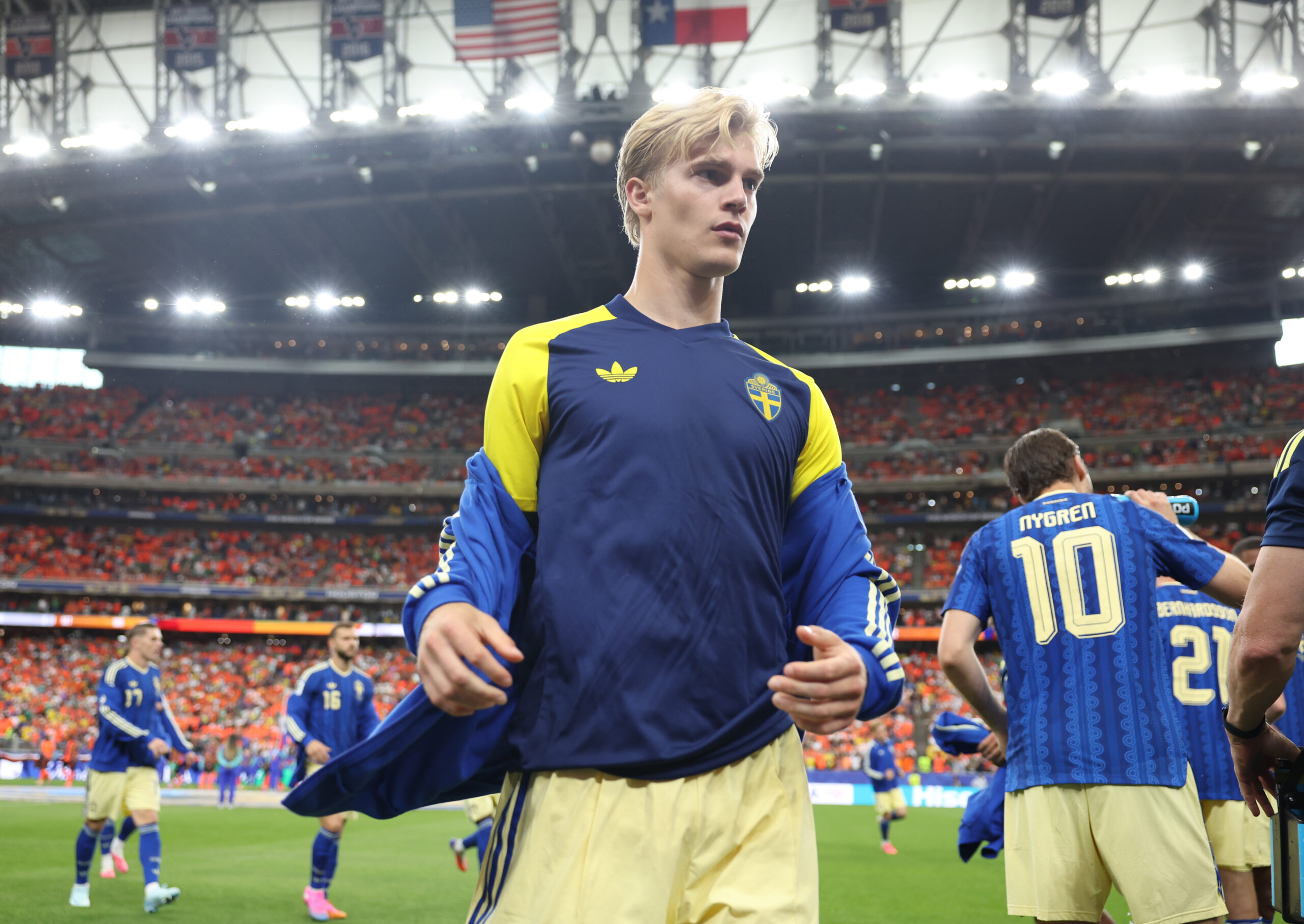 Lucas Bergvall (Schweden) wird mit dem FC Bayern in Verbindung gebracht.