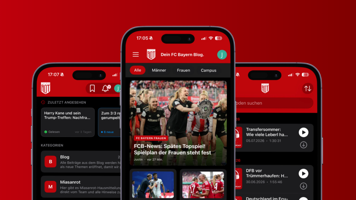 FC Bayern, FCB, Bundesliga, DFB-Team, Champions League, Alt Text vergessen
