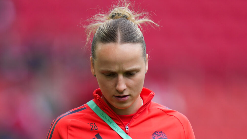 Ihr Vertrag läuft im Sommer 2027 auf: Franziska Kett vom FC Bayern