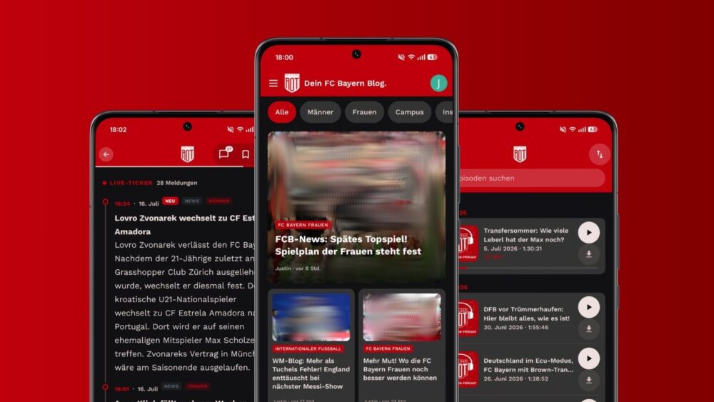 Miasanrot-App zum FC Bayern jetzt auf Android
