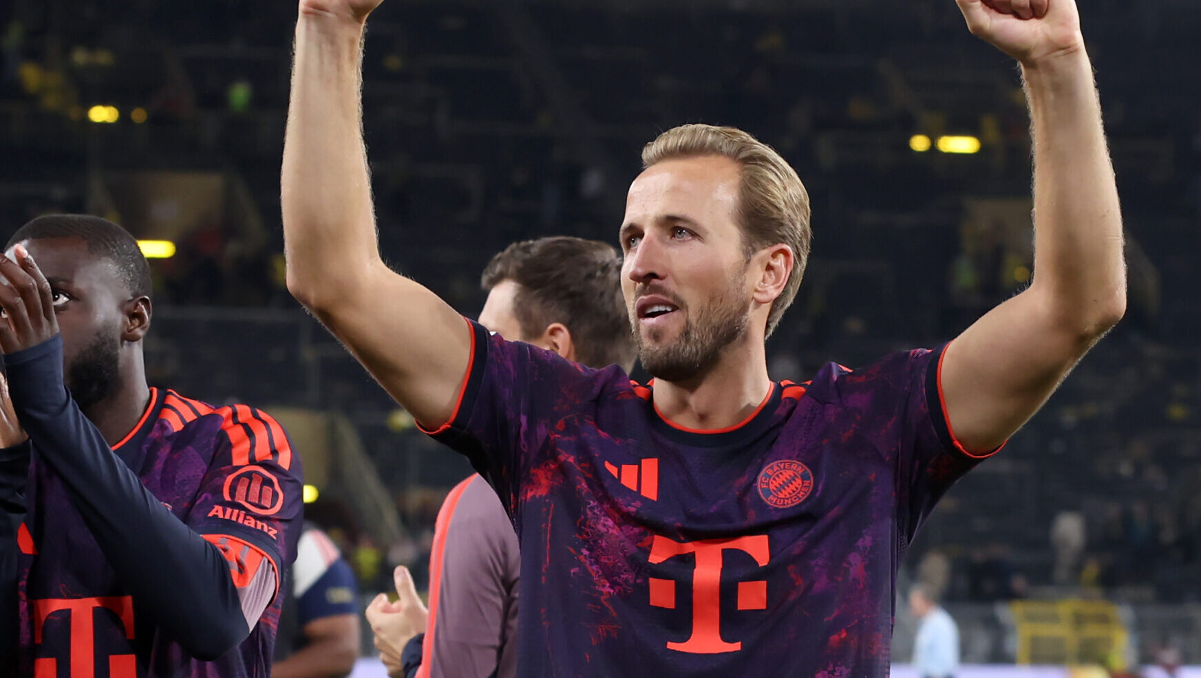 Harry Kane (FC Bayern) jubelt