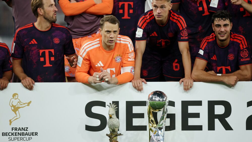 FC Bayern beim Supercup