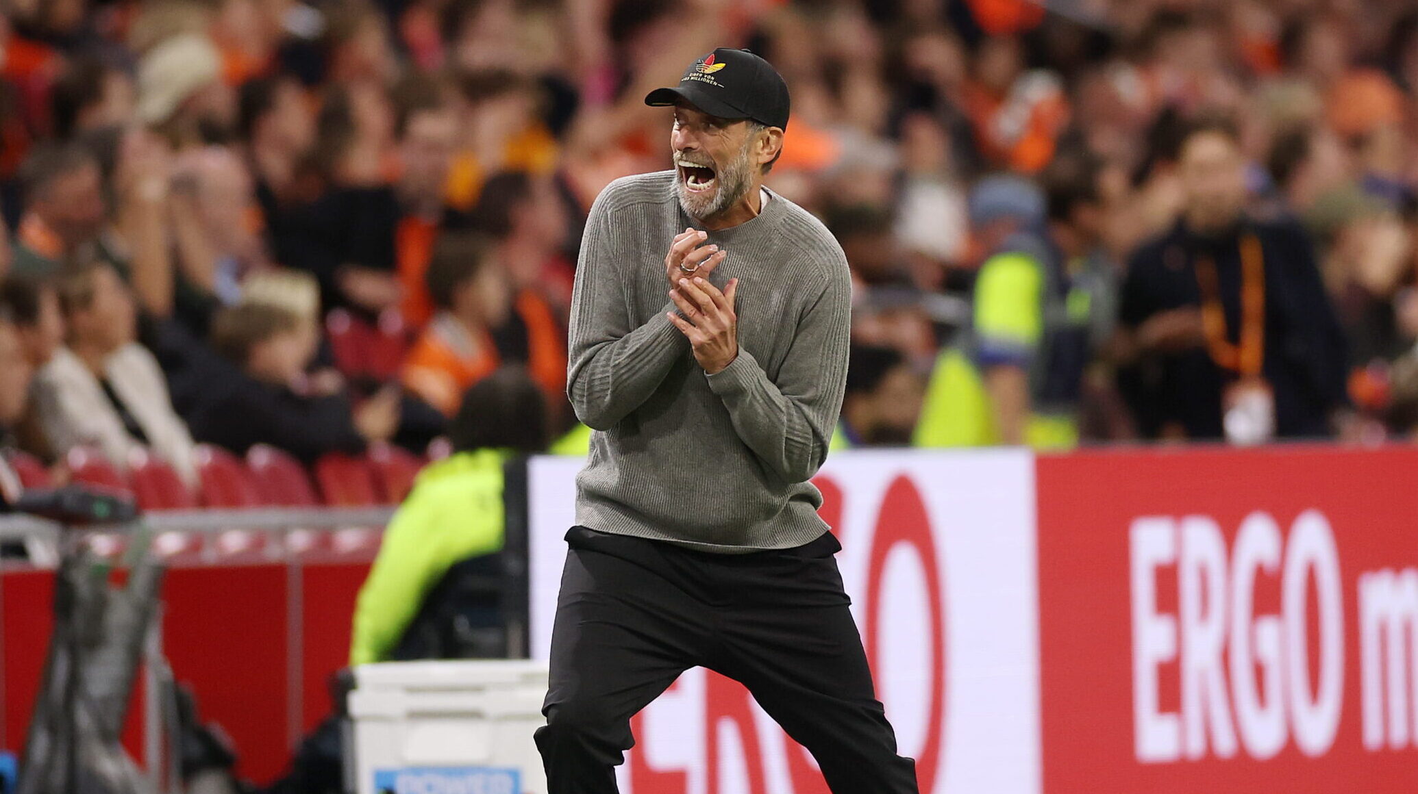 Jürgen Klopp bei seinem Debüt
