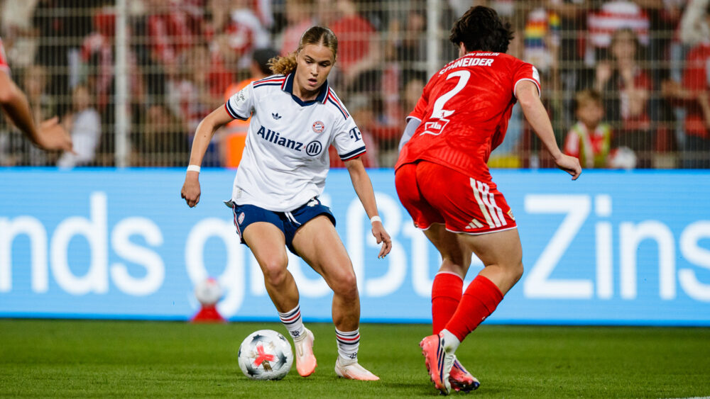 Sophie Proost spielt seit Sommer für den FC Bayern München