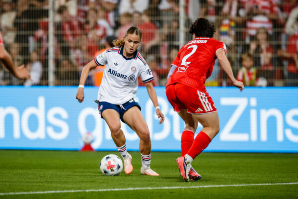 Sophie Proost spielt seit Sommer für den FC Bayern München