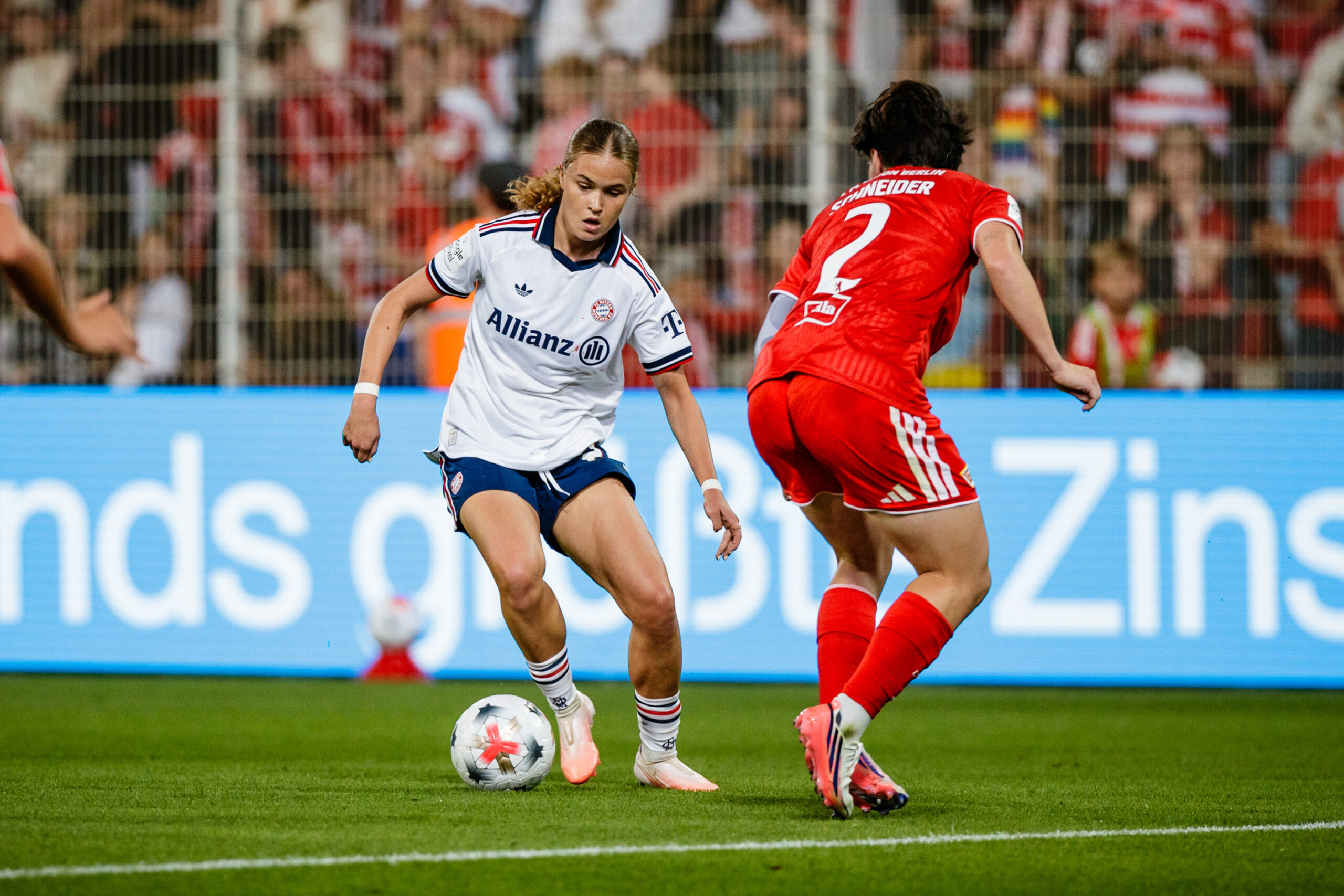 Sophie Proost spielt seit Sommer für den FC Bayern München